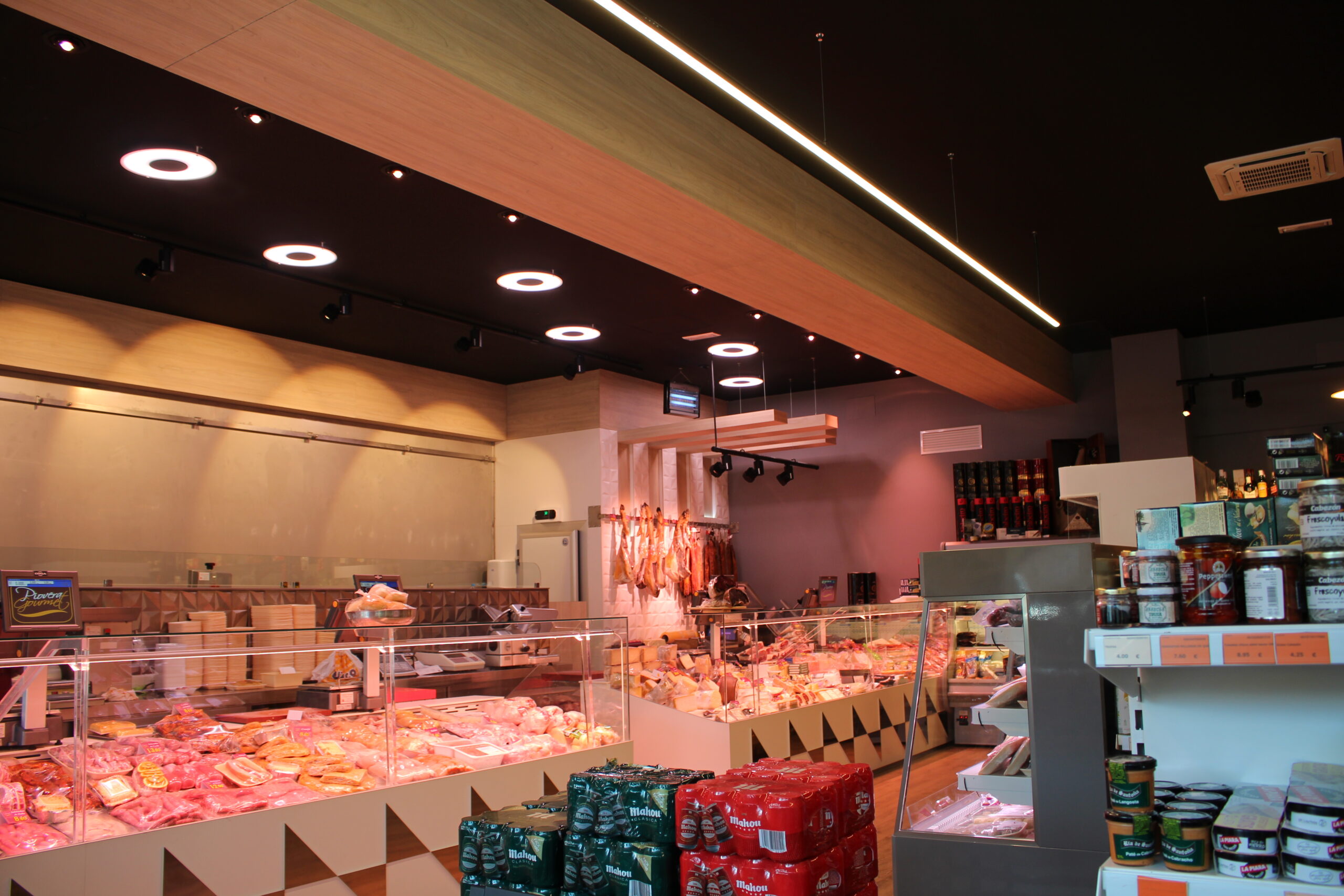 iluminación para pollería