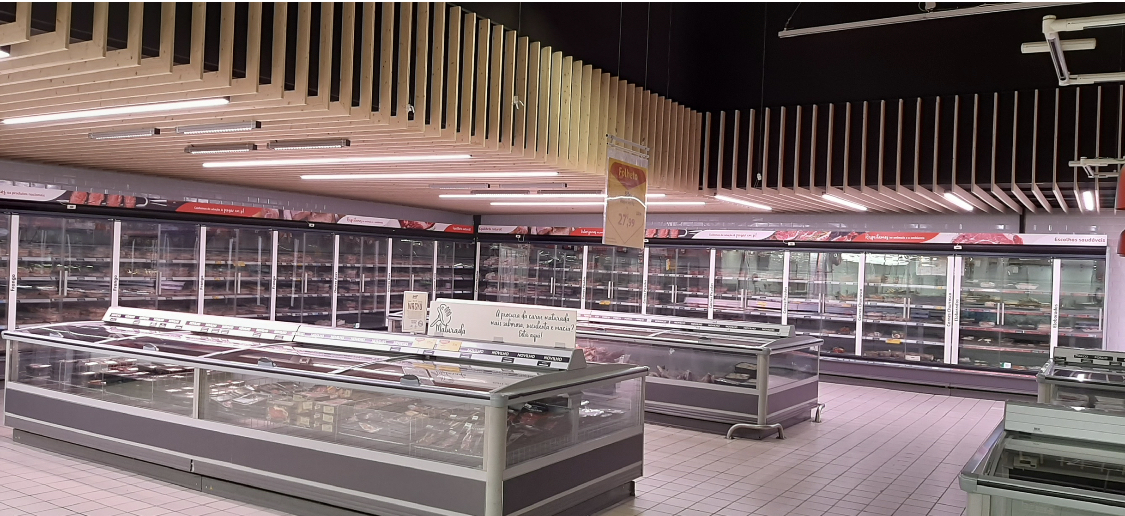 cámaras frigoríficas supermercado